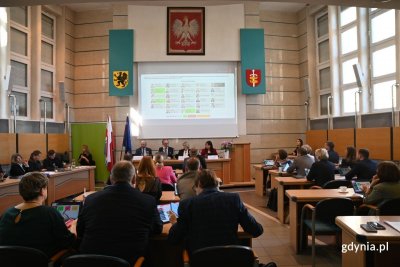 Za nami XXXV sesja Rady Miasta Gdyni. (fot. Łukasz Kamasz/gdynia.pl)