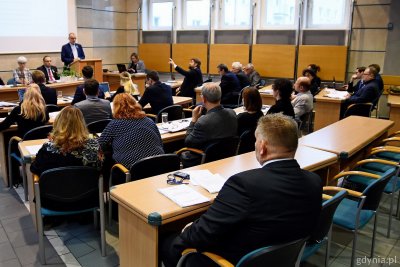 XXXII sesja odbędzie się w gmachu Urzędu Miasta Gdyni // fot. Paweł Kukla (archiwum 2019)