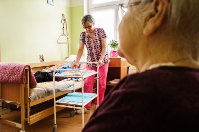 Zdjęcie z ośrodka przy ul. Bosmańskiej, fot.Aleksander Trafas