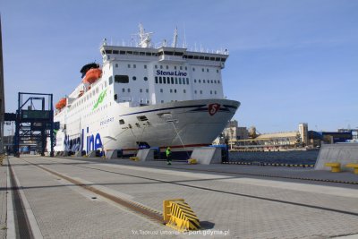 Operacje Stena Line od czerwca z nowego terminalu // fot. Tadeusz Urbaniak/Port Gdynia