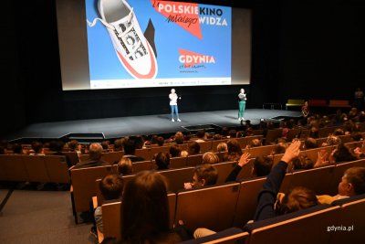 Przedpremierowy pokaz  filmu „Skarbek i tajemnica magicznego sreberka” w Teatrze Muzycznym (fot. Magdalena Starnawska)