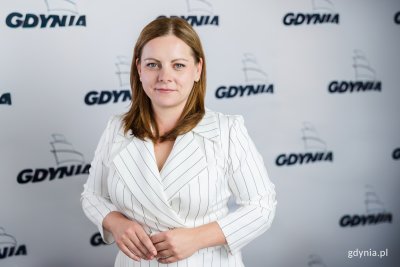Prezydent Gdyni Aleksandra Kosiorek. Fot. Karol Stańczak