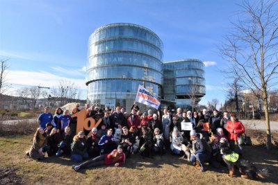 Zeszłoroczna kampania poświęcona 1% w Gdyni, fot. Lechosław Dzierżak