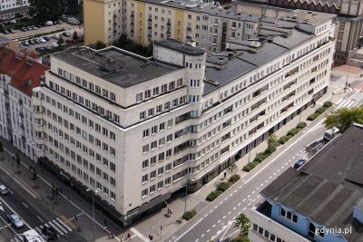 „Bankowiec” z lotu ptaka (fot. Konrad Maćkowiak / zdjęcie archiwalne)