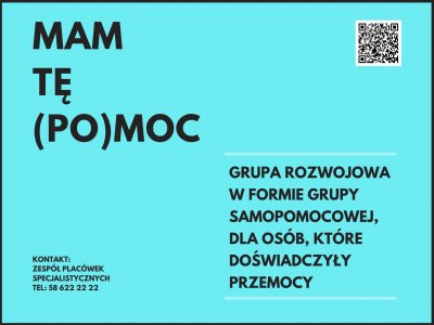 Spotkania grup dla osób, które doświadczyły przemocy, rozpoczną się we wrześniu // mat. Zespół Placówek Specjalistycznych w Gdyni