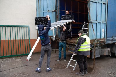 57 łóżek i 40 materacy trafi do Tarnopola // mat. prasowe