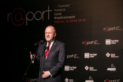R@port zainaugurował w tym roku wiceprezydent Gdyni, Marek Stępa, fot. Karol Stańczak