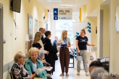„Biała Sobota dla Serca” w Uniwersyteckim Centrum Medycyny Morskiej i Tropikalnej w Gdyni (fot. Paweł Budziński)