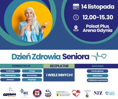 14 listopada w Polsat Plus Arenie Gdynia odbędzie się „Dzień Zdrowia Seniora