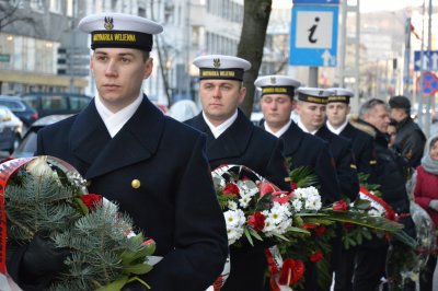 Obchody 129. rocznicy urodzin Eugeniusza Kwiatkowskiego // Fot. Adam Labuhn, WSAiB.