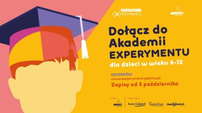 Plakat promujący Akademię Experymentu // fot. materiały prasowe