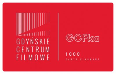 Tak wygląda „GCF-ka”, czyli karta dla stałych widzów kina studyjnego w Gdyńskim Centrum Filmowym, którzy mogą kupować bilety w niższych cenach, fot. facebook.com/GdynskieCentrumFilmowe