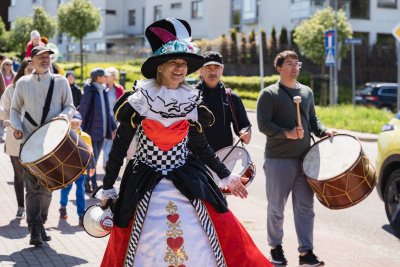 Tak ulica Strzelców bawiła się w ubiegłym roku (fot. Kamil Zoch/archiwum)
