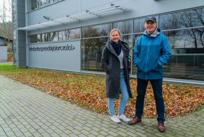 Wojciech i Małgorzata Białeccy z firmy 4E-energy // fot. materiały Gdyńskiego Centrum Wspierania Przedsiębiorczości