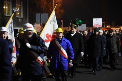 Obchody 36 rocznicy wprowadzenia stanu wojennego, fot. Michał Puszczewicz