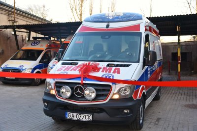 Mercedes Sprinter 319 - nowy ambulans Miejskiej Stacji Pogotowia Ratunkowego // fot. Jan Ziarnicki