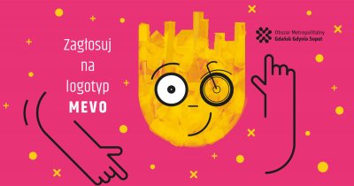 Wybierz i zagłosuj na logotyp MEVO // mat.prasowe