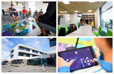 Szkoła chętnie korzysta z nowych technologii, fot. Kamil Złoch