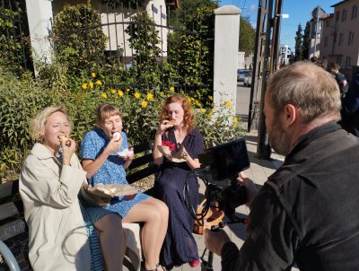 Jedna z gdyńskich historii „To były dobre ptysie – cukiernia na Wolności” do obejrzenia w rzeczywistości rozszerzonej (mat. prasowe organizatora)