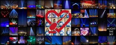 Akcja Light the sky Polska // zdj. ze strony wydarzenia