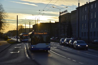 Na tym odcinku ulicy Morskiej planowany jest Buspas, fot, Michał Kowalski