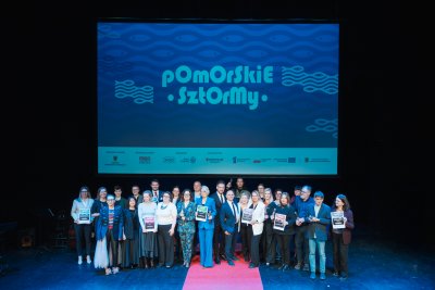 Tegoroczni laureaci Pomorskich Sztormów (fot. Łukasz Tokarczyk/UMWP)