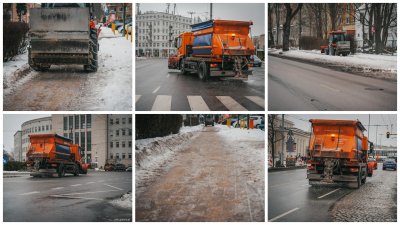 Na zimowe utrzymanie dróg od początku Akcji Zima przeznaczono ok. 7,4 mln zł. (fot. Marcin Mielewski)