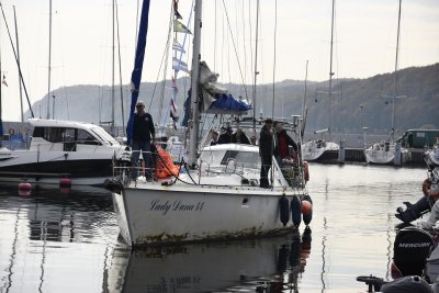 Jacht wszedł do gdyńskiej mariny 16 października o godz. 12.00. Rejs odbył się pod hasłem „Dookoła świata i za oba kręgi polarne”, fot. Jan Ziarnicki