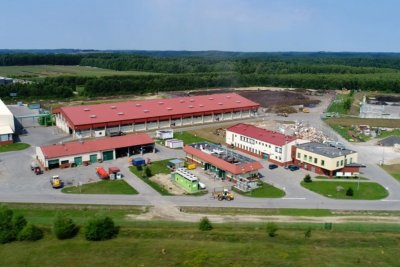 Budowa nowego Punktu Selektywnej Zbiórki Odpadów Komunalnych (PSZOK) w Eko Dolinie wchodzi w kolejny etap (mat. prasowe Eko Doliny)