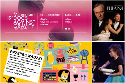 collage z grafik różnych imprez