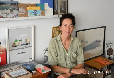 Agata Hasiak, która prowadzi sklep i galerię „Reset” // fot. Magdalena Śliżewska