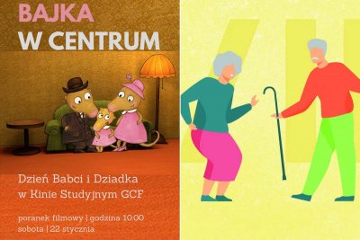 materiały promocyjne Gdyńskiego Centrum Filmowego (z lewej) i Biblioteki Gdynia (z prawej)
