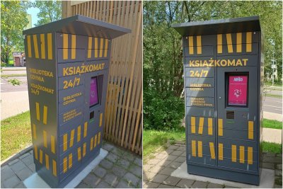 Drugi książkomat w mieście stanął przy Bibliotece Witomino (fot. Biblioteka Gdynia/FB)