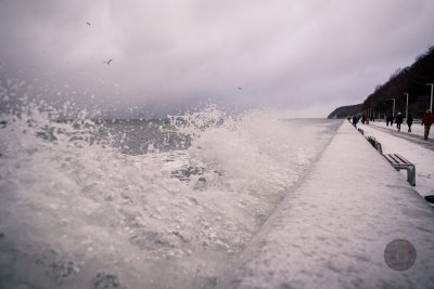 Gdynia w zimowej szacie. Zdjęcie z naszej grupy na FB „Gdynia w obiektywie