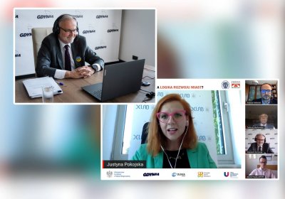 Wojciech Szczurek (na zdjęciu w lewym górnym rogu) wziął udział w debacie „Jaka logika rozwoju miast?” organizowanej przez Kongres Obywatelski, fot. Paweł Kukla