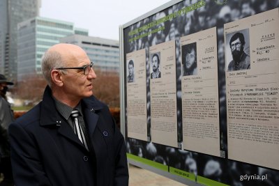 Podczas uroczystości obecny był współpracownik Wolnych Związków Zawodowych i sygnatariusz porozumień sierpniowych – Andrzej Kołodziej // fot. Przemysław Kozłowski