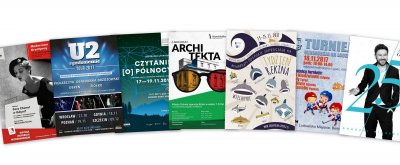Plakaty wydarzeń w dniach 17-19 listopada