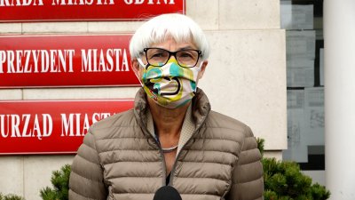 Przewodnicząca Rady Miasta Gdyni Joanna Zielińska // fot. Marcin Mielewski