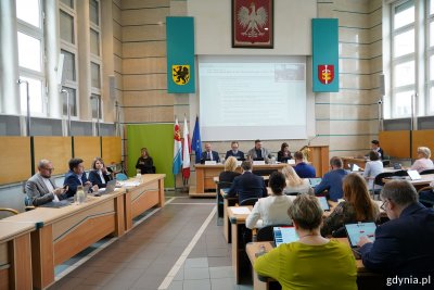 XIX sesja Rady Miasta Gdyni odbyła się 28 maja (fot. Magda Śliżewska)
