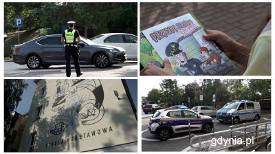 Wspólne działania straży miejskiej i policji na rzecz bezpiecznej drogi do szkoły, fot. Michał Sałata