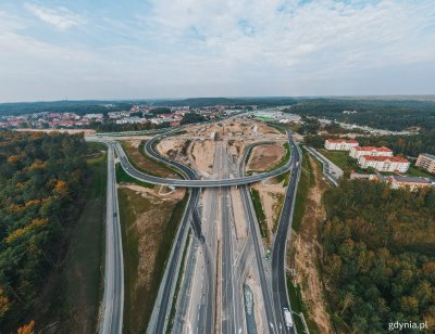 Trasa Kaszubska rośnie w oczach /// fot. Marcin Mielewski