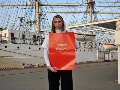 Oliwia Sobczuk została gdyńskim koordynatorem Fundacji DKMS i marzy o tym, aby zarejestrować jak najwięcej potencjalnych dawców szpiku m.in. dla Amelii z SP 34 // fot. archiwum rodzinne