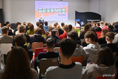 Przez dwa w CN Experyment odbywa się ScienceCom (fot. M. Idczak)