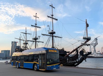 Testy floty, która już wkrótce będzie jeździć po ulicach Vancouver (fot. Marcin Gromadzki)