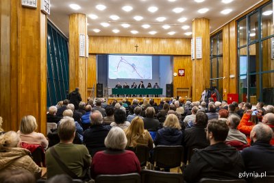 Spotkanie informacyjne dotyczące budowy Drogi Czerwonej w Cechu Rzemiosła i Przedsiębiorczości. Fot. Przemysław Kozłowski