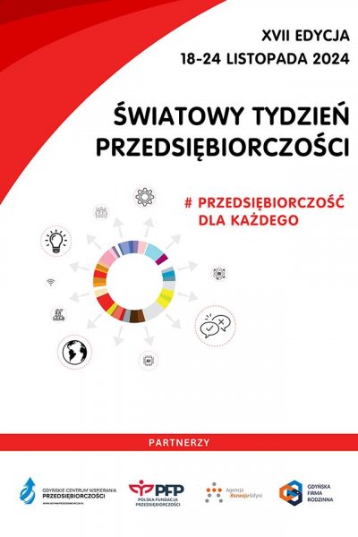 W dniach 18-24 listopada odbędzie się 17. edycja Światowego Tygodnia Przedsiębiorczości // mat. prasowe
