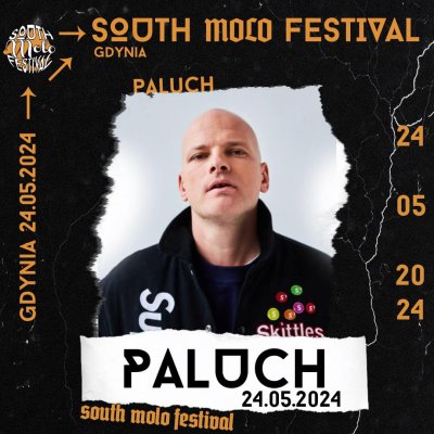 Plakat organizatora Gdynia South Molo Festival