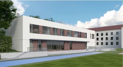 Przy SP nr 20 w Gdyni powstanie nowoczesna sala gimnastyczna. Fot. wizualizacja SWZ