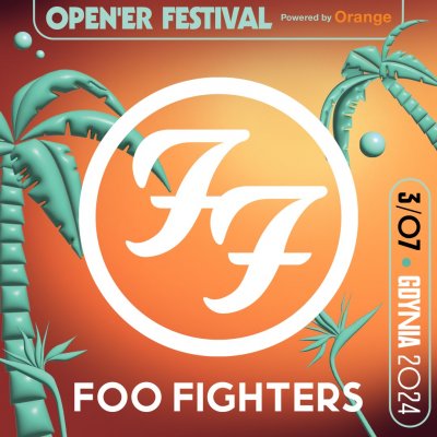 Foo Fighters zagrają na Open’erze w środę 3 lipca 2024 roku. Mat. org. 
