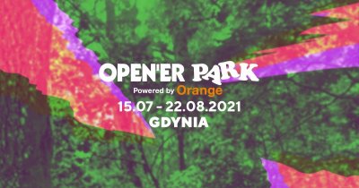 Plakat: Open'er Park powered by Orange 15.07 - 22.08 2021 Gdynia. Mat. prasowe Alterart